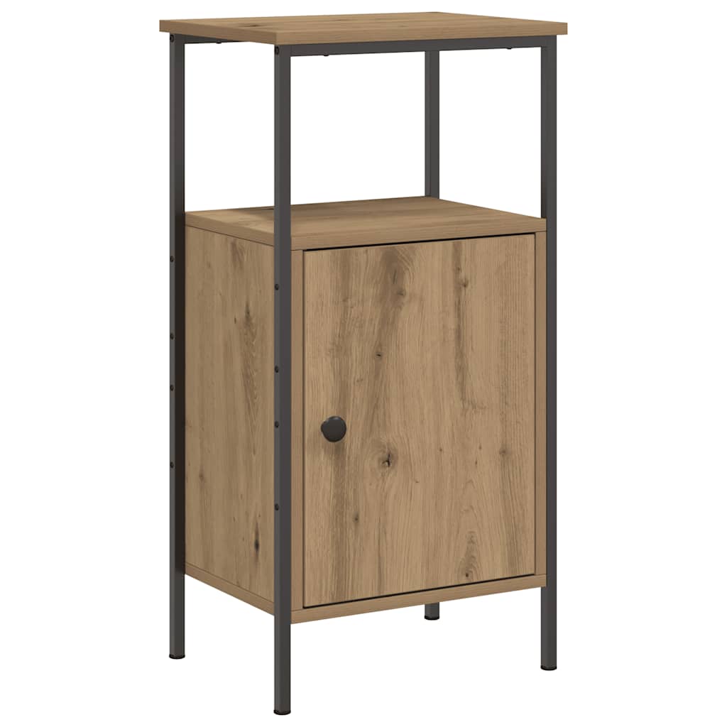 vidaXL Bedside Cabinets 2 pcs Artisan Oak 41x31x80 cm Engineered Wood