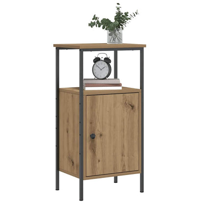 vidaXL Bedside Cabinets 2 pcs Artisan Oak 41x31x80 cm Engineered Wood