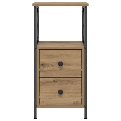 vidaXL Bedside Cabinets 2 pcs Artisan Oak 34x35,5x70 cm Engineered Wood