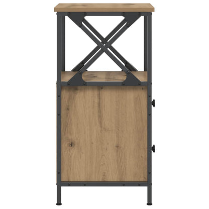 vidaXL Bedside Cabinets 2 pcs Artisan Oak 34x35,5x70 cm Engineered Wood