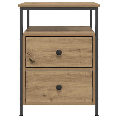 vidaXL Bedside Cabinet Artisan Oak 44x45x60 cm Engineered Wood