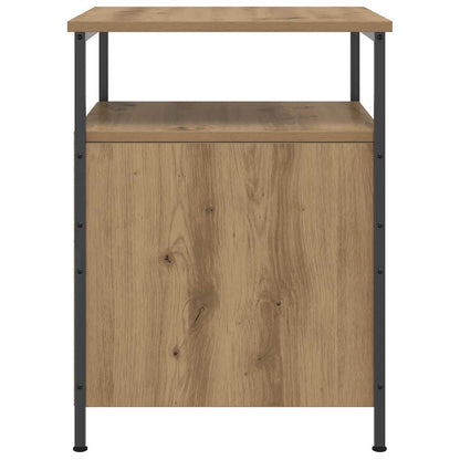 vidaXL Bedside Cabinet Artisan Oak 44x45x60 cm Engineered Wood