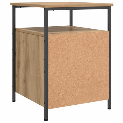 vidaXL Bedside Cabinet Artisan Oak 44x45x60 cm Engineered Wood