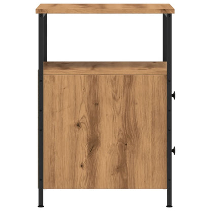 vidaXL Bedside Cabinet Artisan Oak 34x35.5x50 cm Engineered Wood