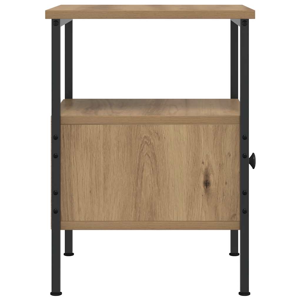 vidaXL Bedside Cabinets 2 pcs Artisan Oak 34x36x50 cm Engineered Wood