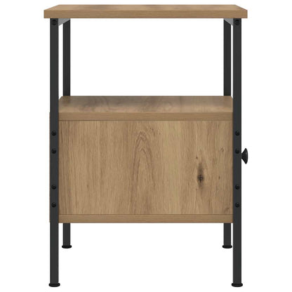 vidaXL Bedside Cabinets 2 pcs Artisan Oak 34x36x50 cm Engineered Wood