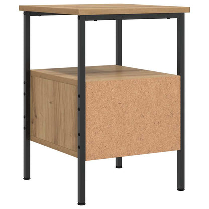 vidaXL Bedside Cabinets 2 pcs Artisan Oak 34x36x50 cm Engineered Wood