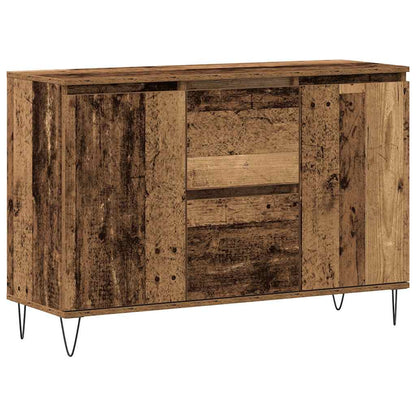vidaXL Sideboard Old Wood 101.5x35x70 cm Engineered Wood