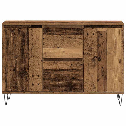 vidaXL Sideboard Old Wood 101.5x35x70 cm Engineered Wood