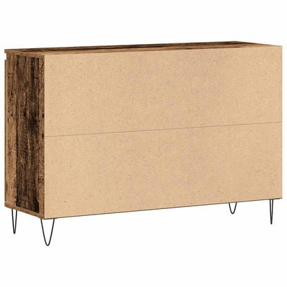 vidaXL Sideboard Old Wood 101.5x35x70 cm Engineered Wood