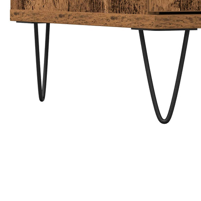 vidaXL Sideboard Old Wood 101.5x35x70 cm Engineered Wood