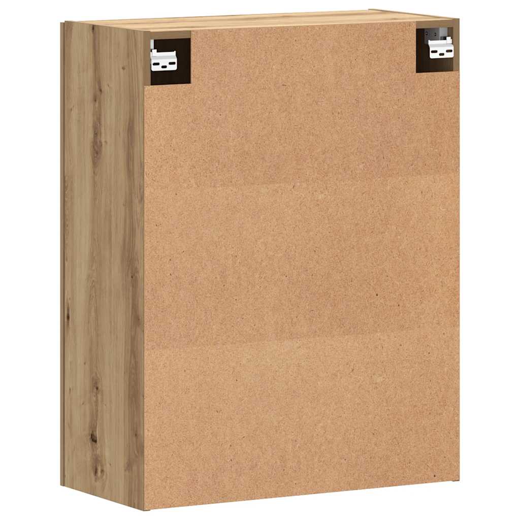 vidaXL Wall Mounted Cabinet Artisan Oak 69.5x34x90 cm