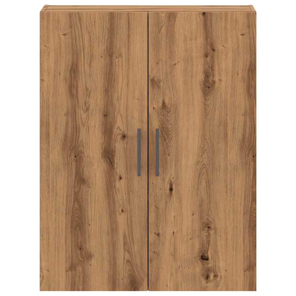 vidaXL Wall Mounted Cabinet Artisan Oak 69.5x34x90 cm