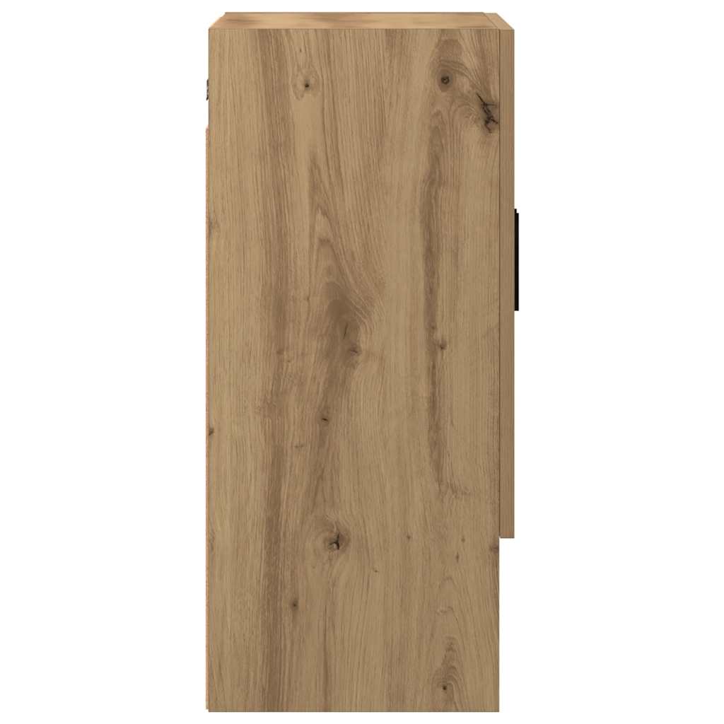 vidaXL Wall Cabinet Artisan Oak 60x31x70 cm Engineered Wood