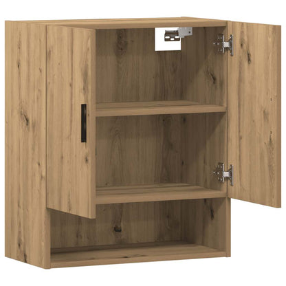 vidaXL Wall Cabinet Artisan Oak 60x31x70 cm Engineered Wood