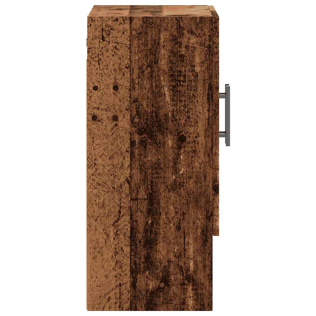 vidaXL Wall Cabinet Old Wood 60x31x70 cm Engineered Wood