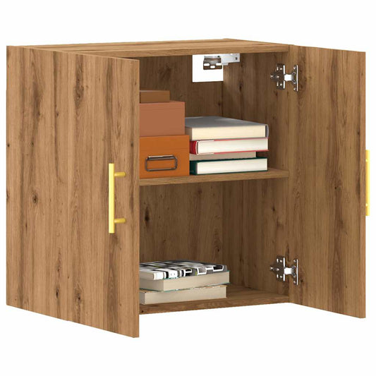 vidaXL Wall Cabinet Artisan Oak 60x31x60 cm Engineered Wood