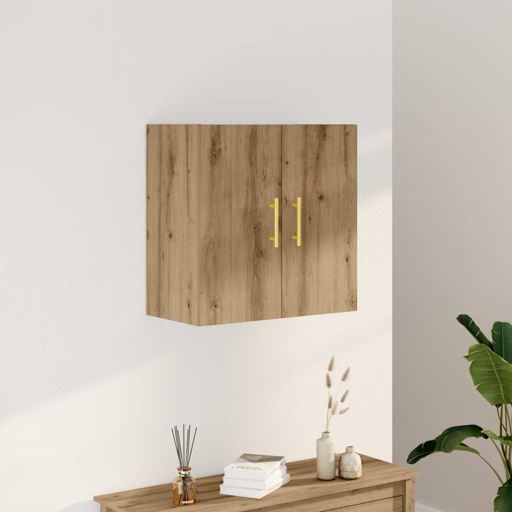 vidaXL Wall Cabinet Artisan Oak 60x31x60 cm Engineered Wood