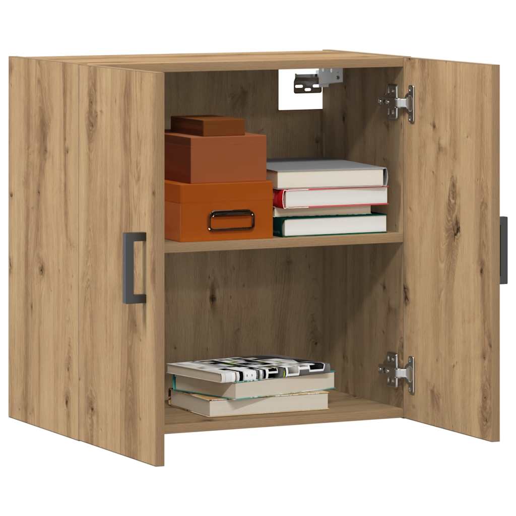 vidaXL Wall Cabinet Artisan Oak 60x31x60 cm Engineered Wood
