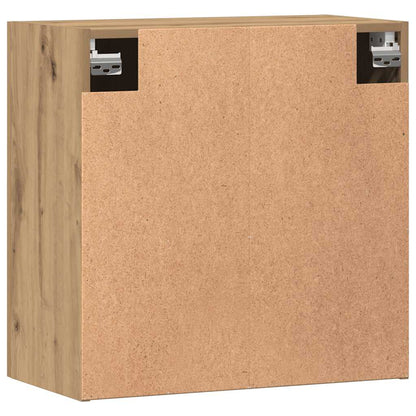 vidaXL Wall Cabinet Artisan Oak 60x31x60 cm Engineered Wood