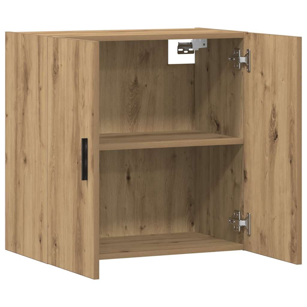 vidaXL Wall Cabinet Artisan Oak 60x31x60 cm Engineered Wood