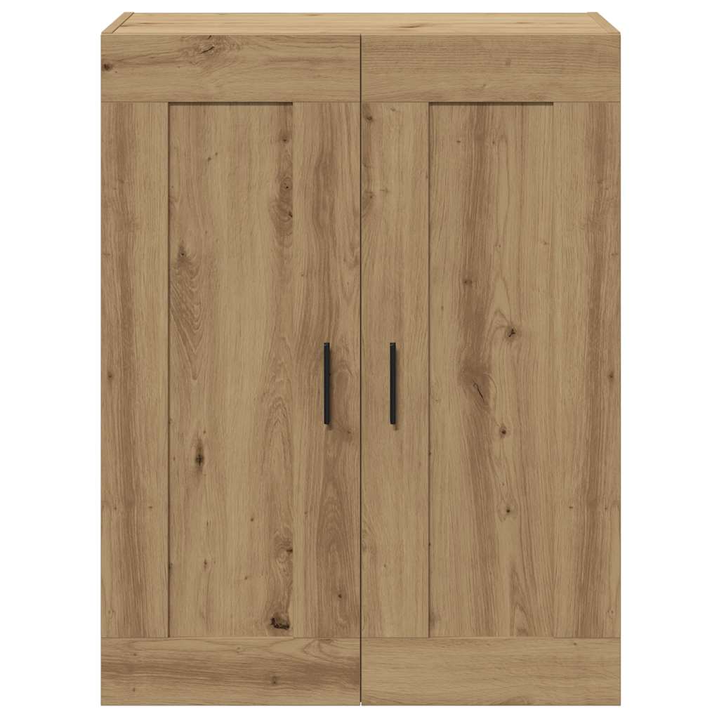 vidaXL Wall Mounted Cabinet Artisian Oak 69.5x34x90 cm Engineered Wood