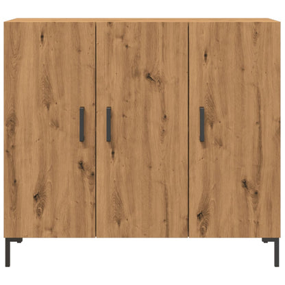 vidaXL Sideboard Artisian Oak 90x34x80 cm Engineered Wood