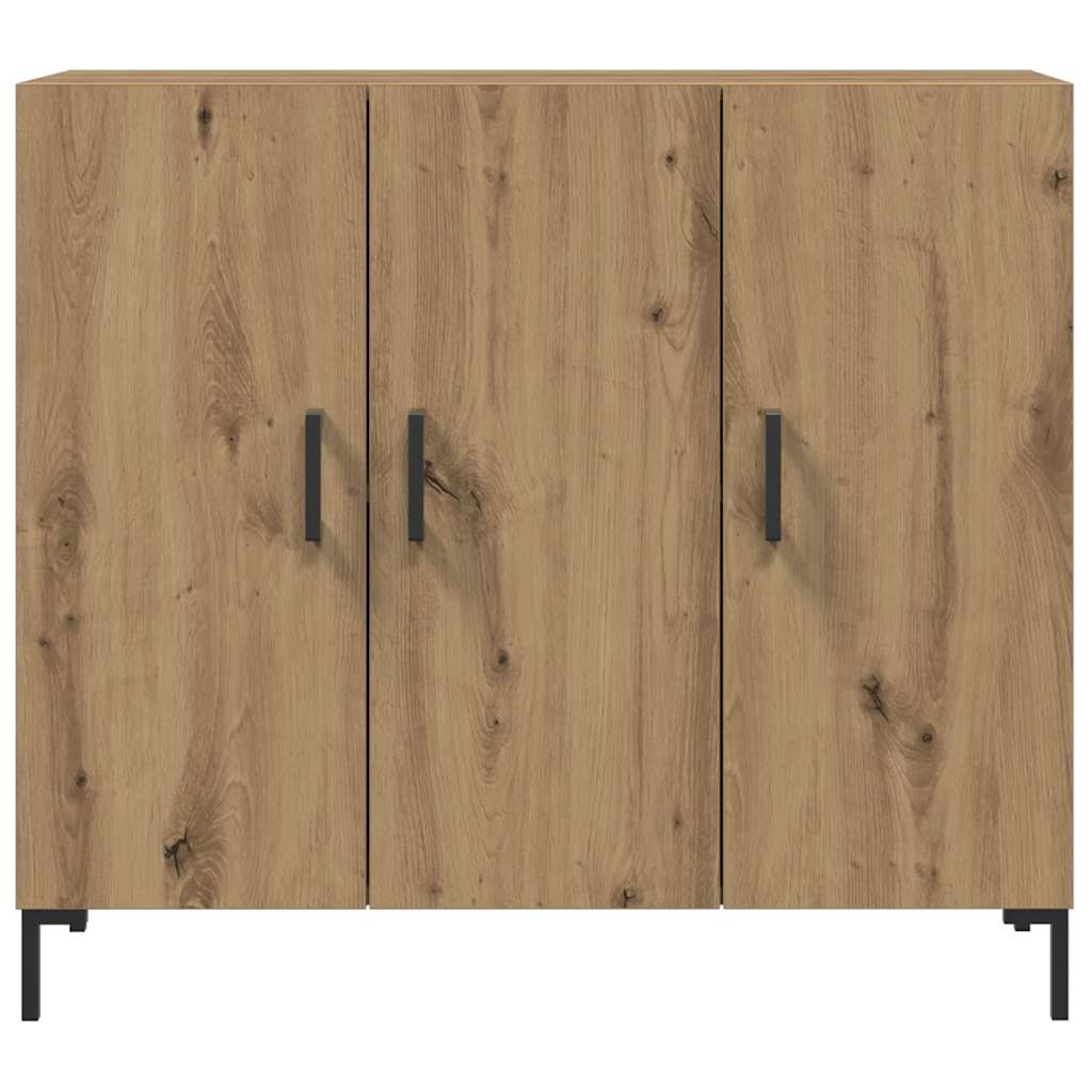vidaXL Sideboard Artisian Oak 90x34x80 cm Engineered Wood