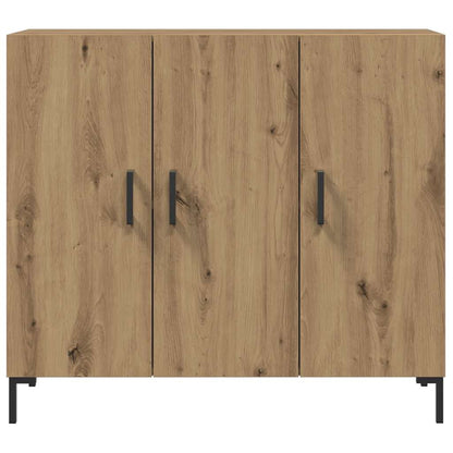 vidaXL Sideboard Artisian Oak 90x34x80 cm Engineered Wood