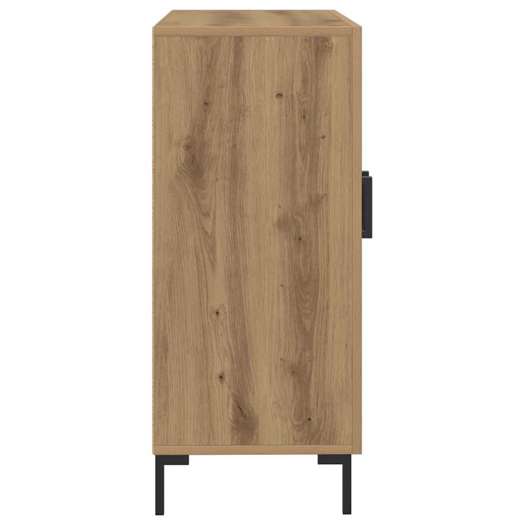 vidaXL Sideboard Artisian Oak 90x34x80 cm Engineered Wood