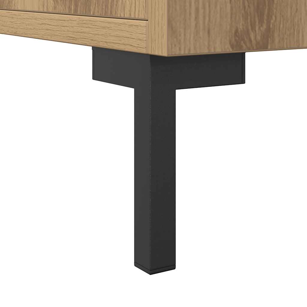vidaXL Sideboard Artisian Oak 90x34x80 cm Engineered Wood