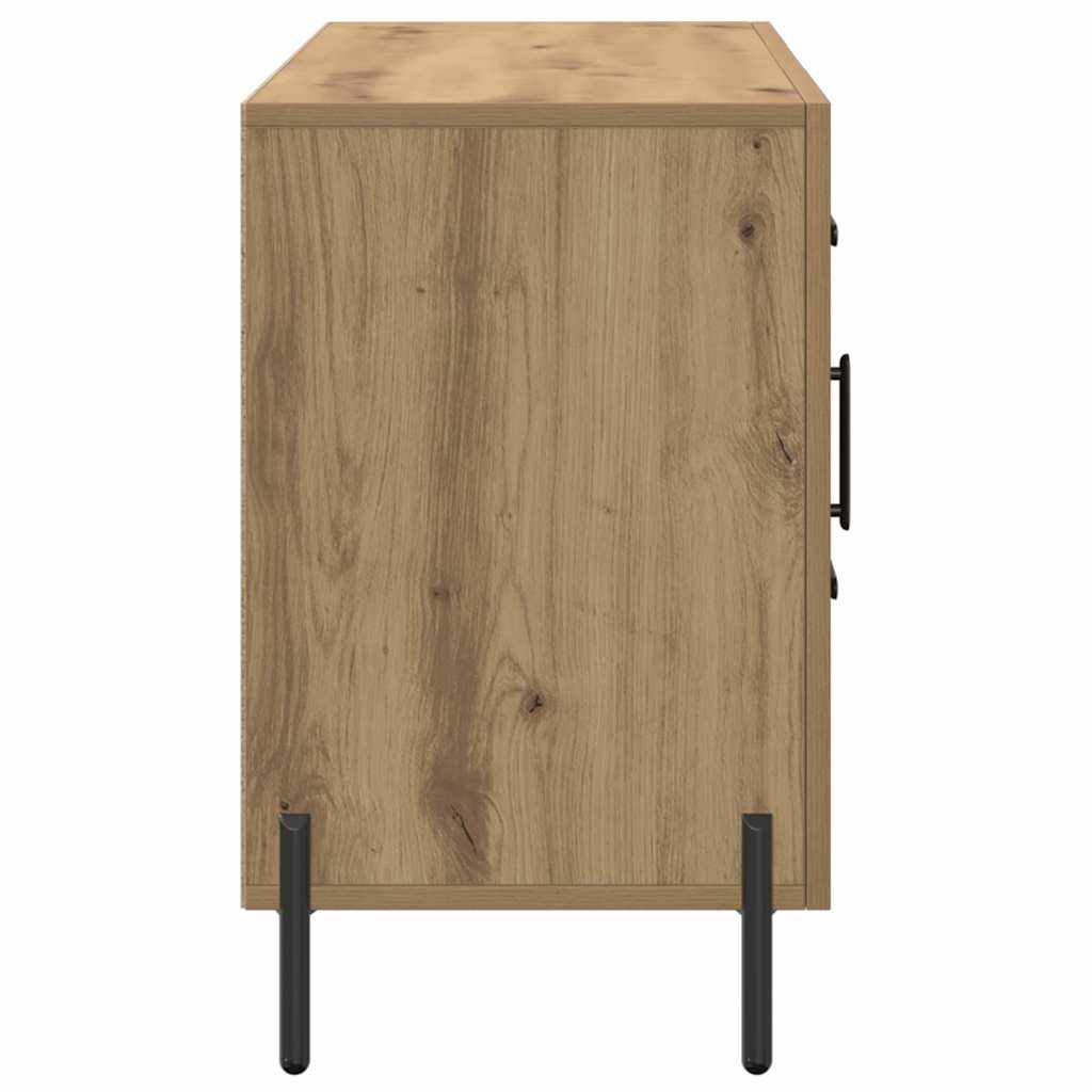 vidaXL Sideboard Artisan Oak 100x36x60 cm Engineered Wood