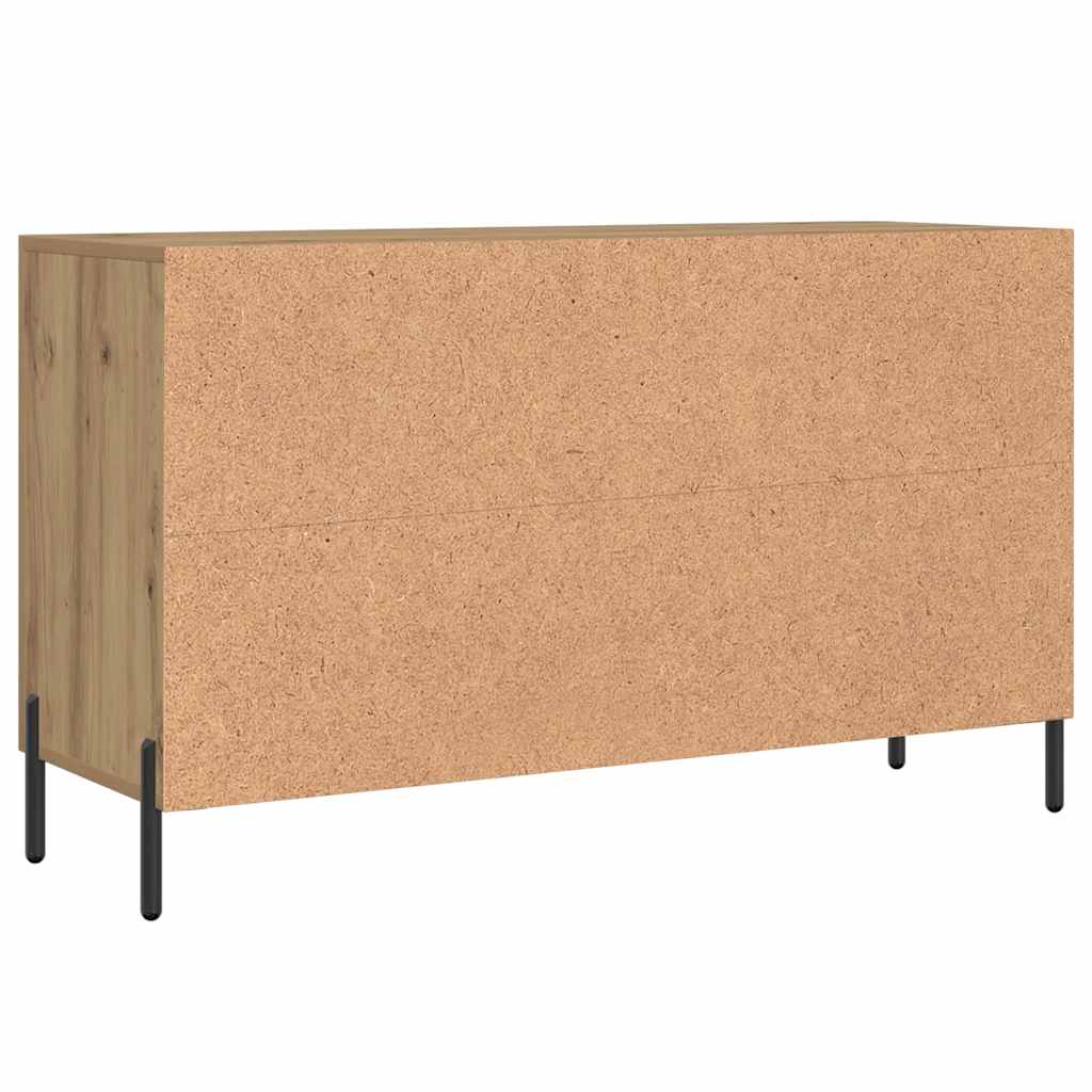 vidaXL Sideboard Artisan Oak 100x36x60 cm Engineered Wood