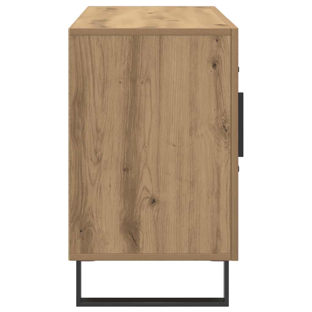 vidaXL Sideboard Artisan Oak 100x36x60 cm Engineered Wood
