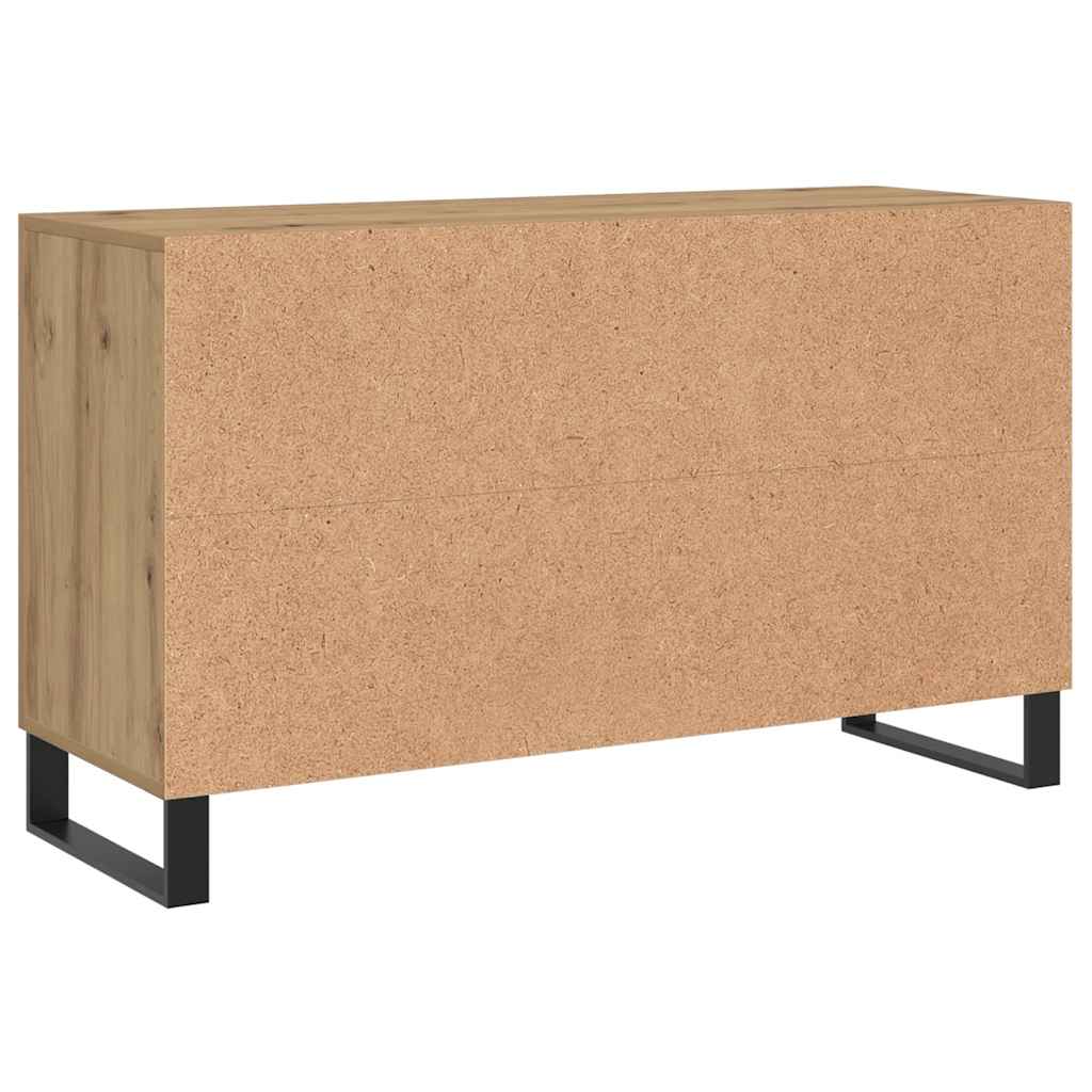 vidaXL Sideboard Artisan Oak 100x36x60 cm Engineered Wood