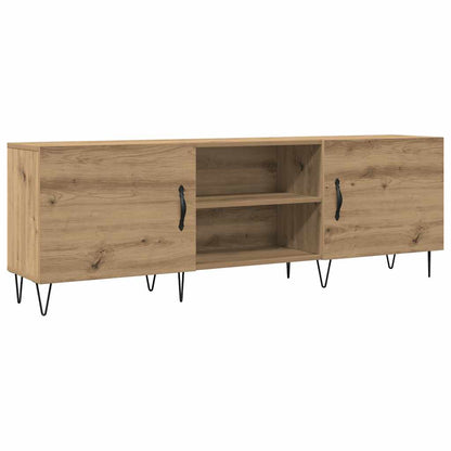 vidaXL TV Cabinet Artisan Oak 150x30x50 cm Engineered Wood