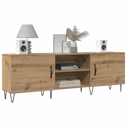 vidaXL TV Cabinet Artisan Oak 150x30x50 cm Engineered Wood