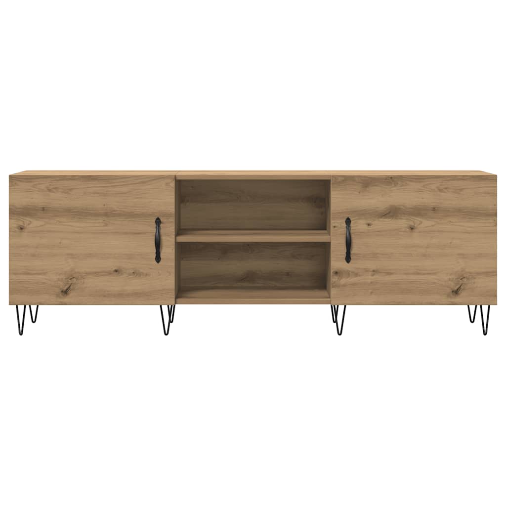 vidaXL TV Cabinet Artisan Oak 150x30x50 cm Engineered Wood