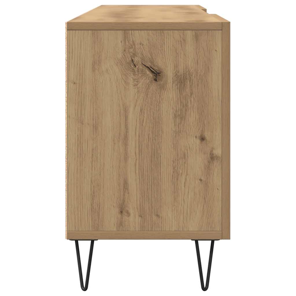 vidaXL TV Cabinet Artisan Oak 150x30x50 cm Engineered Wood