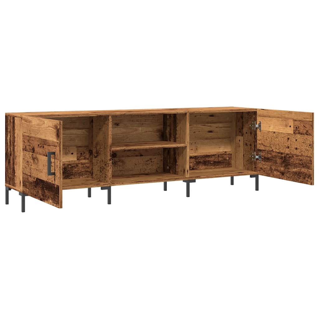 vidaXL TV Cabinet Old Wood 150x30x50 cm Engineered Wood