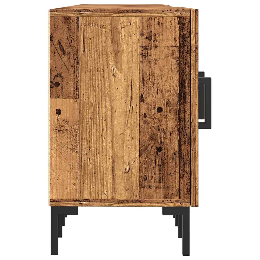 vidaXL TV Cabinet Old Wood 150x30x50 cm Engineered Wood