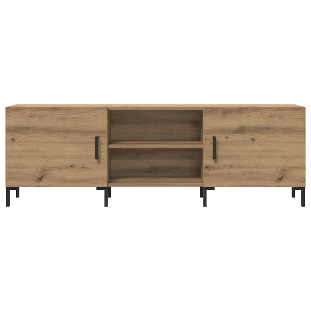 vidaXL TV Cabinet Artisan Oak 150x30x50 cm Engineered Wood