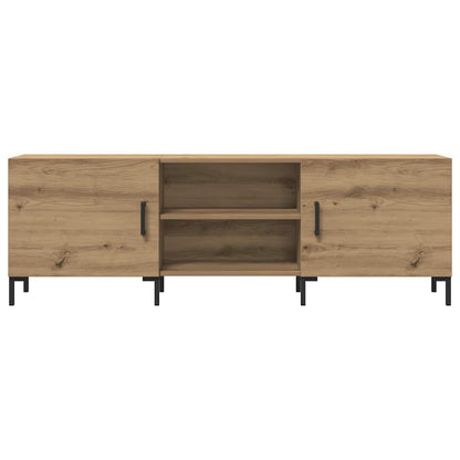 vidaXL TV Cabinet Artisan Oak 150x30x50 cm Engineered Wood