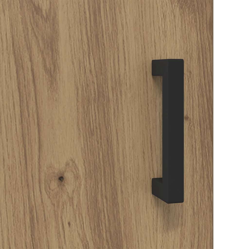 vidaXL TV Cabinet Artisan Oak 150x30x50 cm Engineered Wood