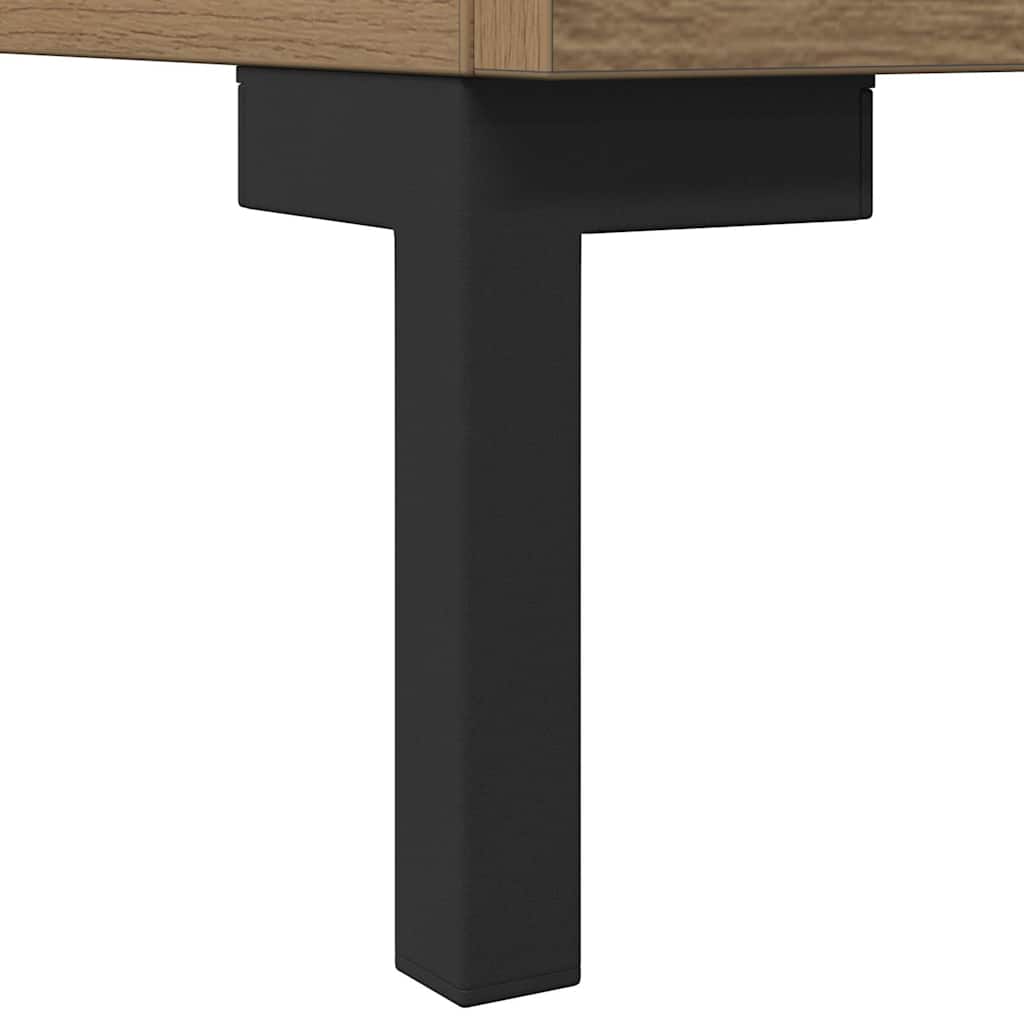 vidaXL TV Cabinet Artisan Oak 150x30x50 cm Engineered Wood