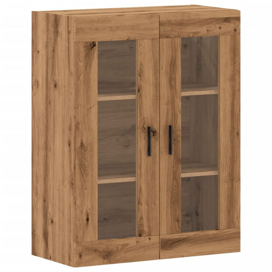 vidaXL Wall Mounted Cabinet Artisan Oak 69.5x34x90 cm