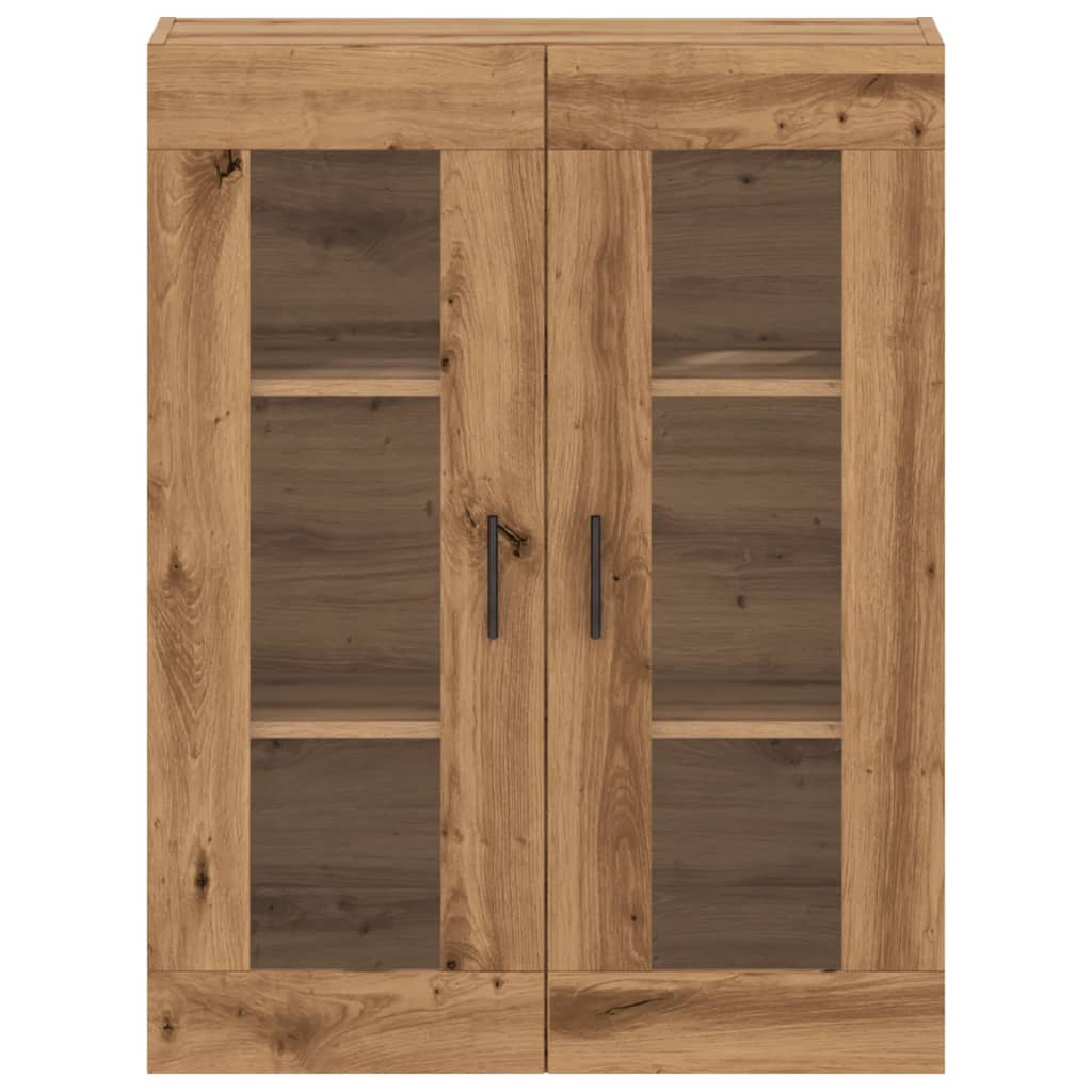 vidaXL Wall Mounted Cabinet Artisan Oak 69.5x34x90 cm