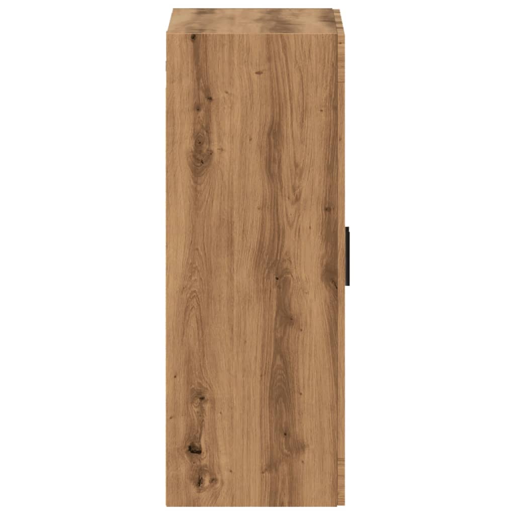 vidaXL Wall Mounted Cabinet Artisan Oak 69.5x34x90 cm