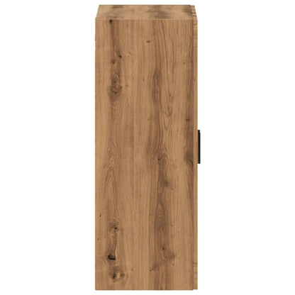 vidaXL Wall Mounted Cabinet Artisan Oak 69.5x34x90 cm