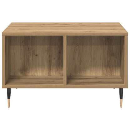 vidaXL Coffee Table Artisan Oak 60x50x36.5 cm Engineered Wood